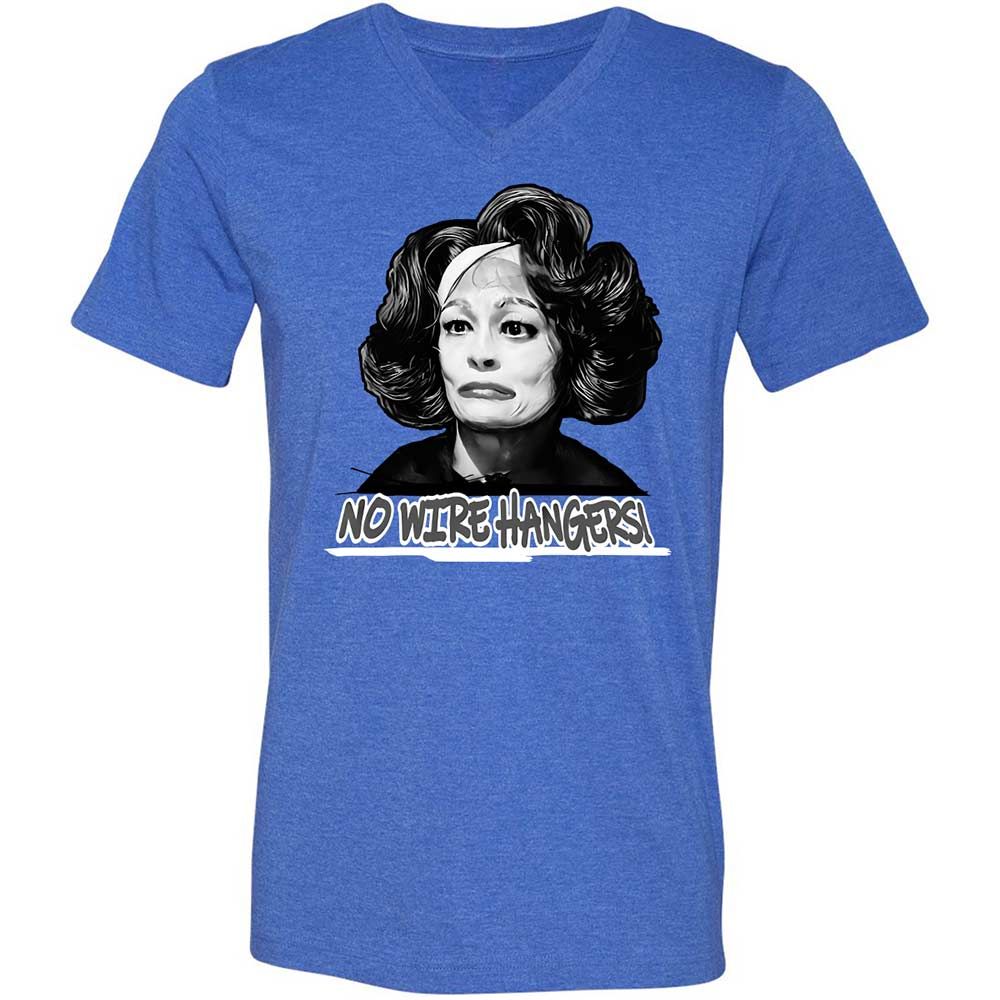 Unisex V-Neck T-Shirt - 2E88RXMG - Heather True Royal - 5