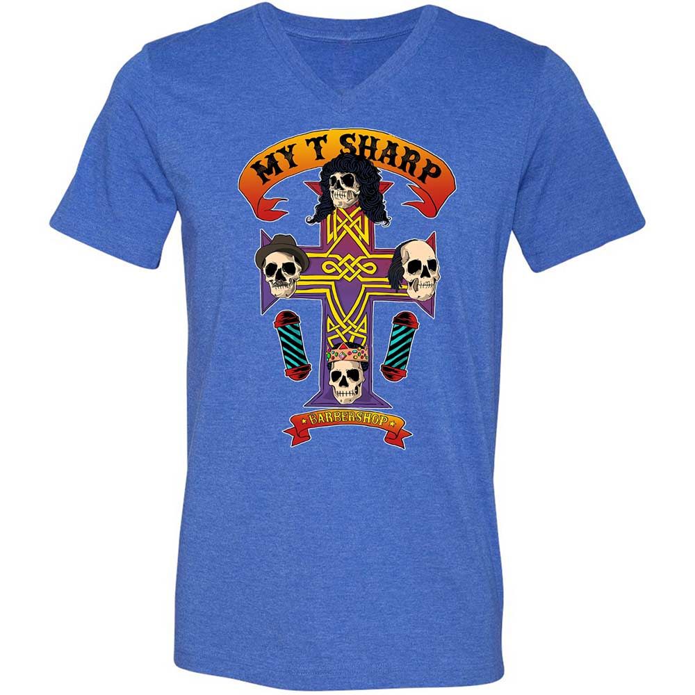My-T-Sharp Barbershop - Heather True Royal - 5