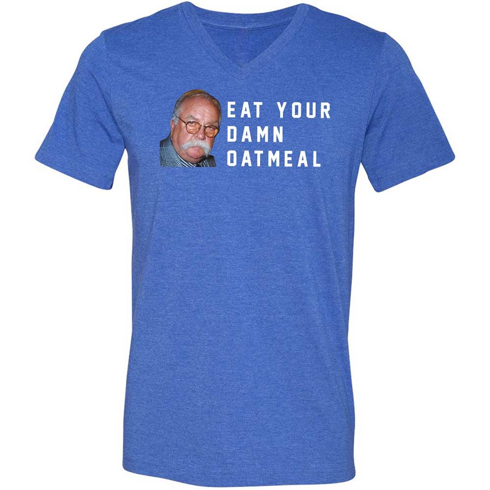 Eat Your Damn Oatmeal - Heather True Royal - 5