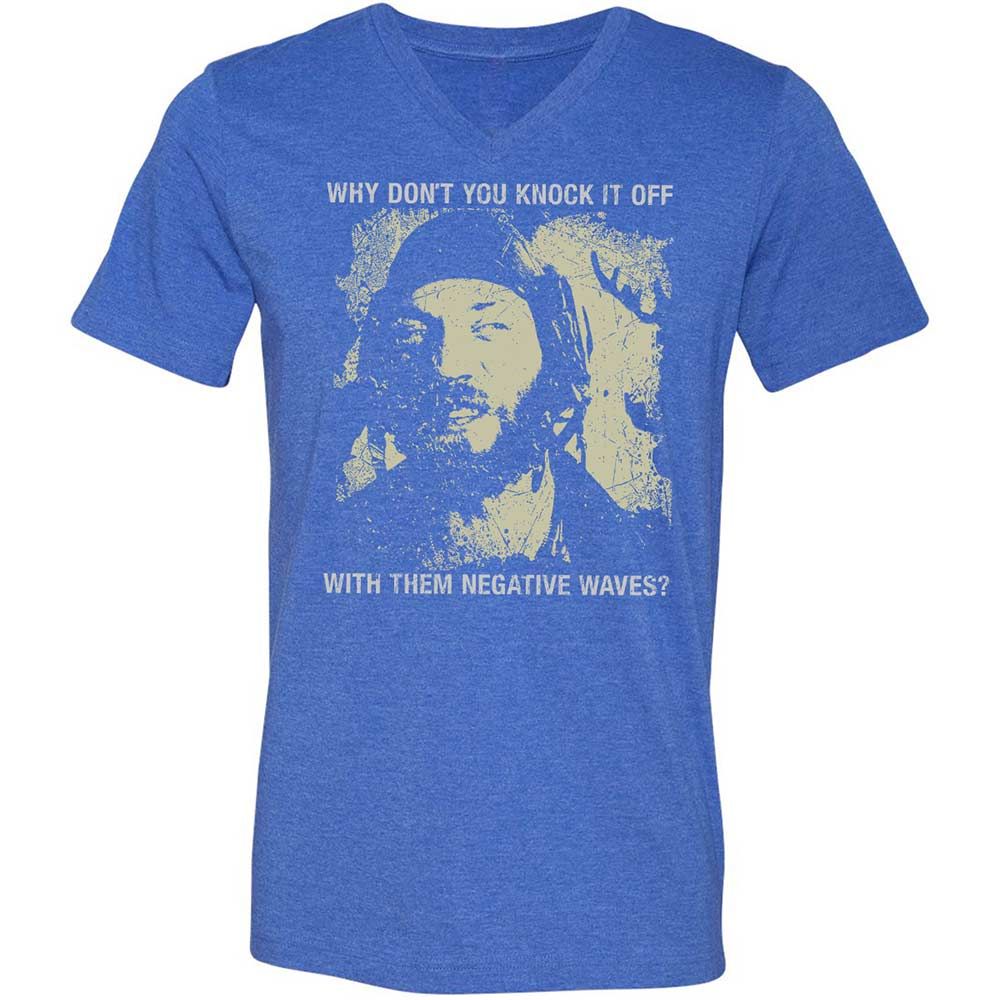 Unisex V-Neck T-Shirt - N8TWV14J - Heather True Royal - 5