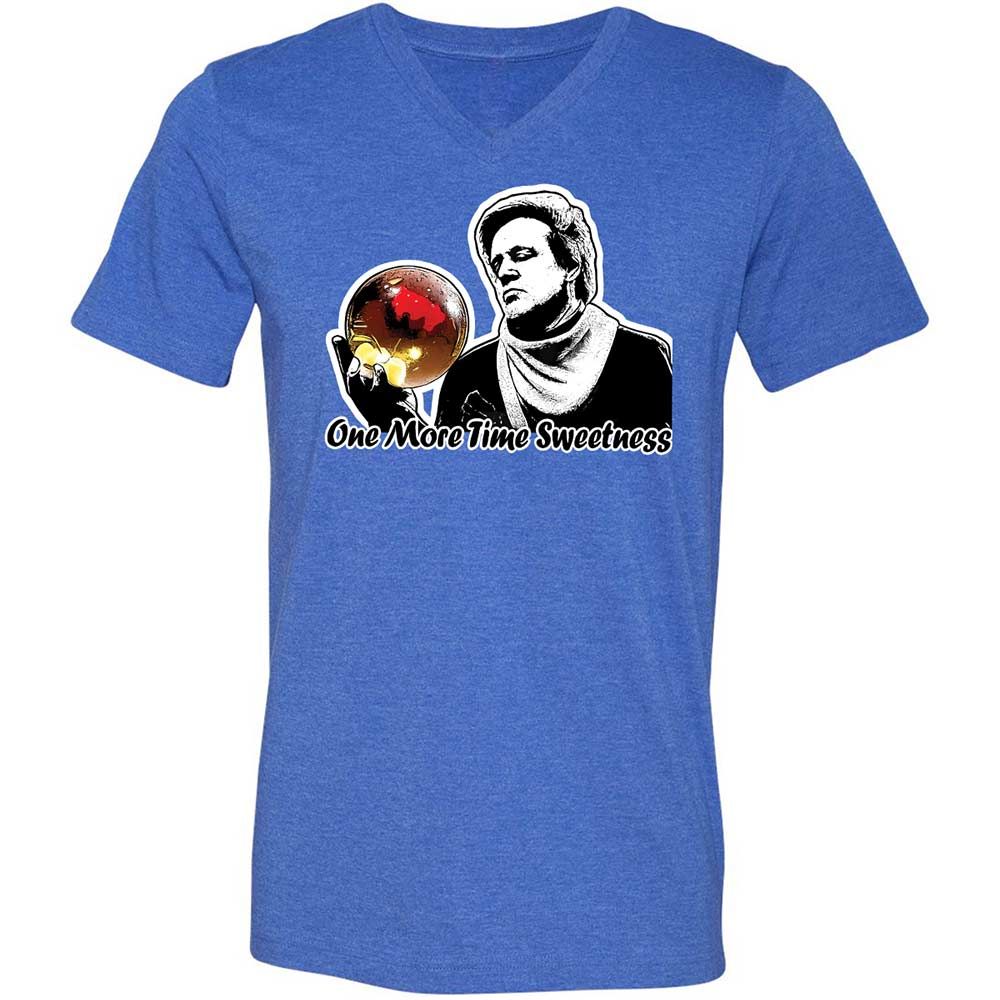 Unisex V-Neck T-Shirt - ZVQBVBU3 - Heather True Royal - 5