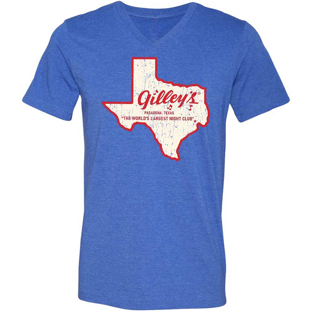 Unisex V-Neck T-Shirt - 8FU27YRA - Heather True Royal - 5