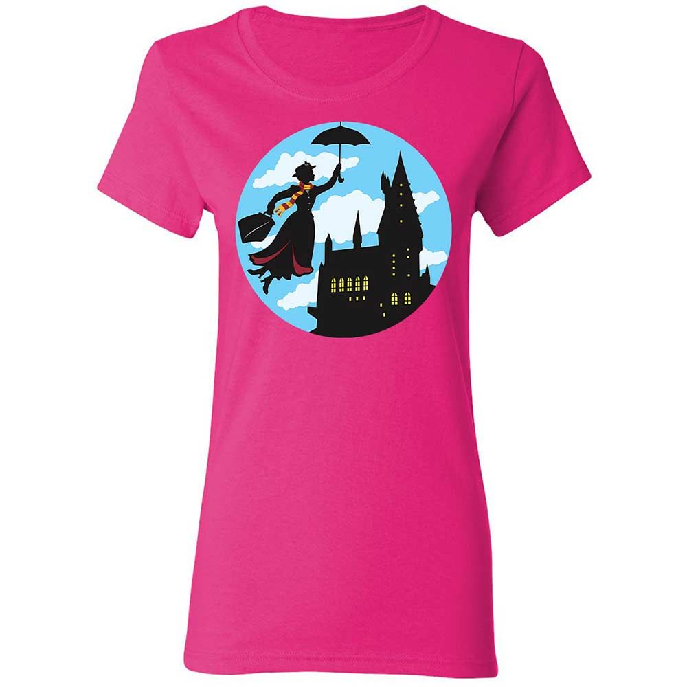 Women's T-Shirt - Y5ZVPCZF - Heliconia - 5