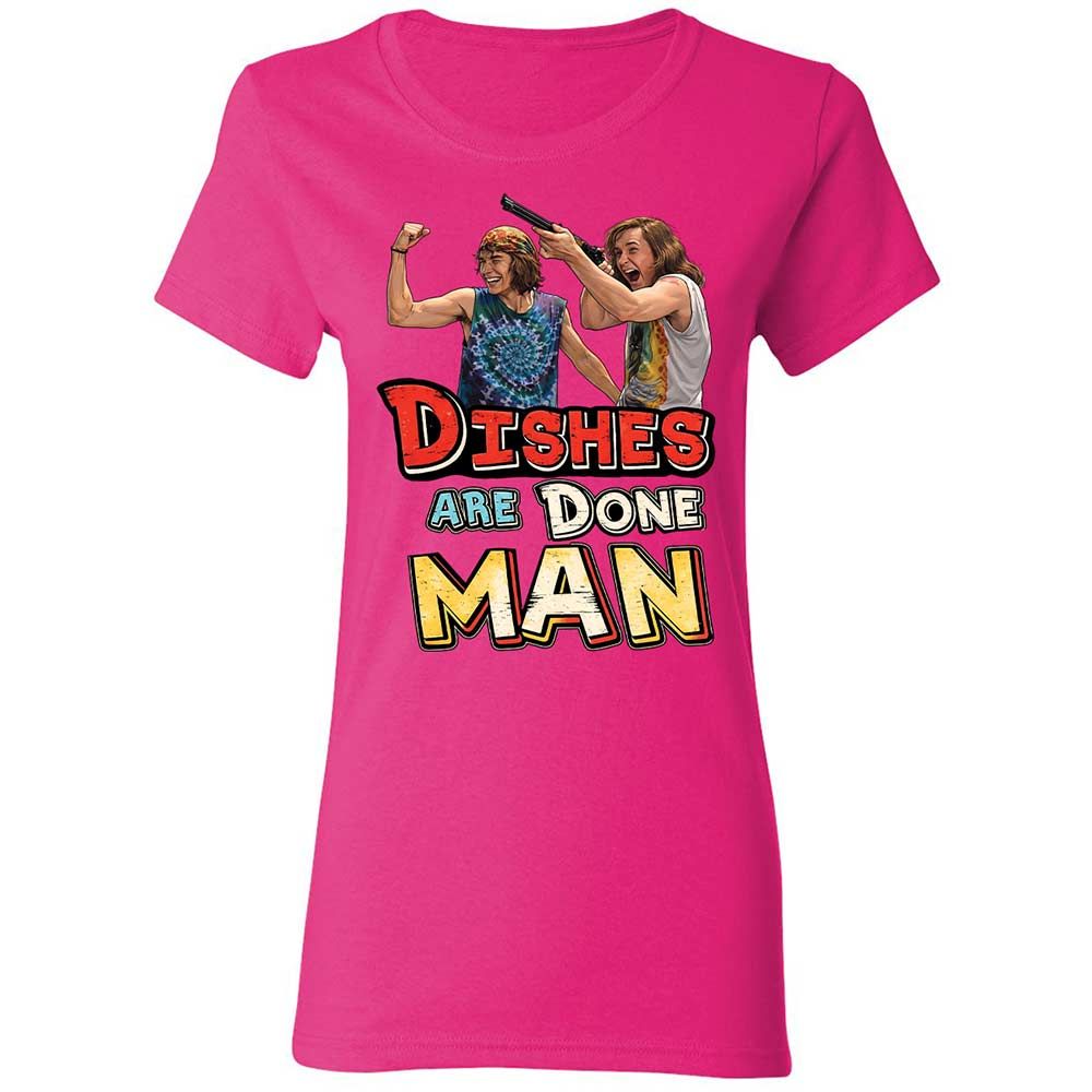 Women's T-Shirt - 6UH5BFQH - Heliconia - 5