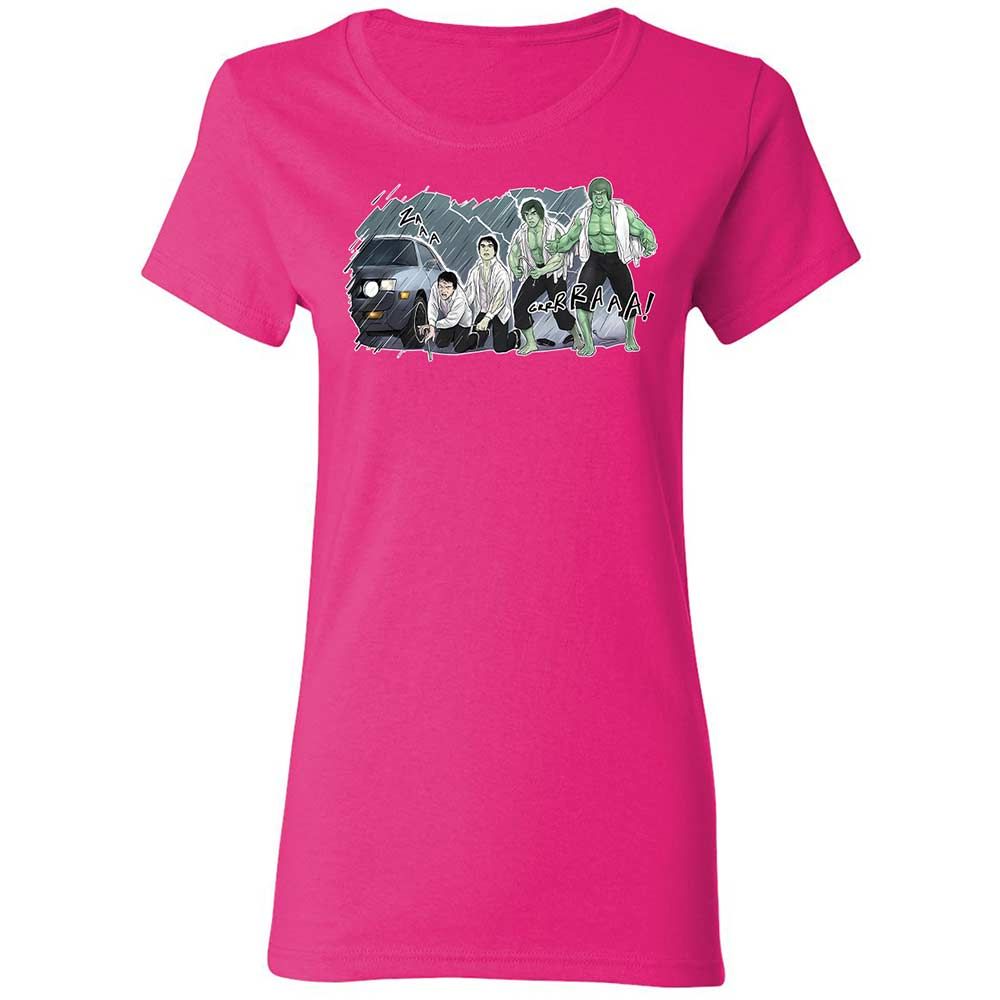 Women's T-Shirt - EWLV6K3X - Heliconia - 5