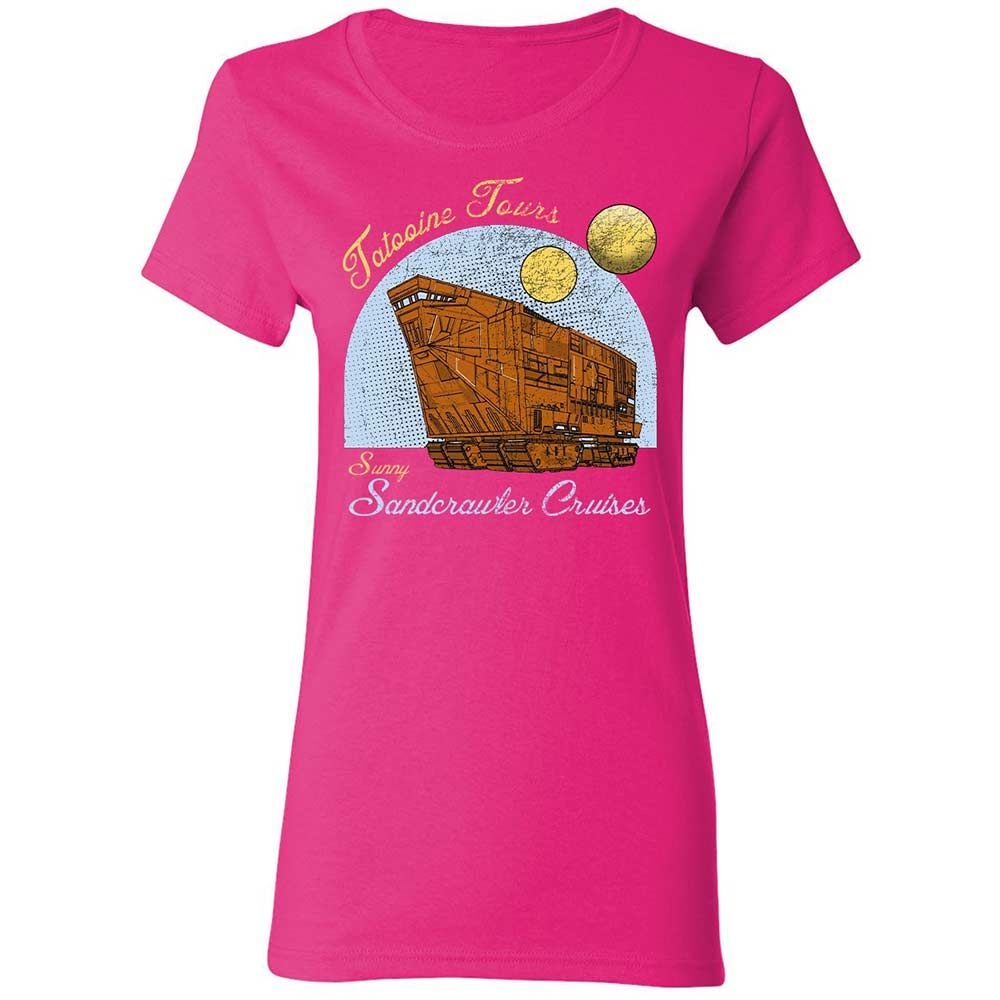 Women's T-Shirt - B8P81X5G - Heliconia - 5