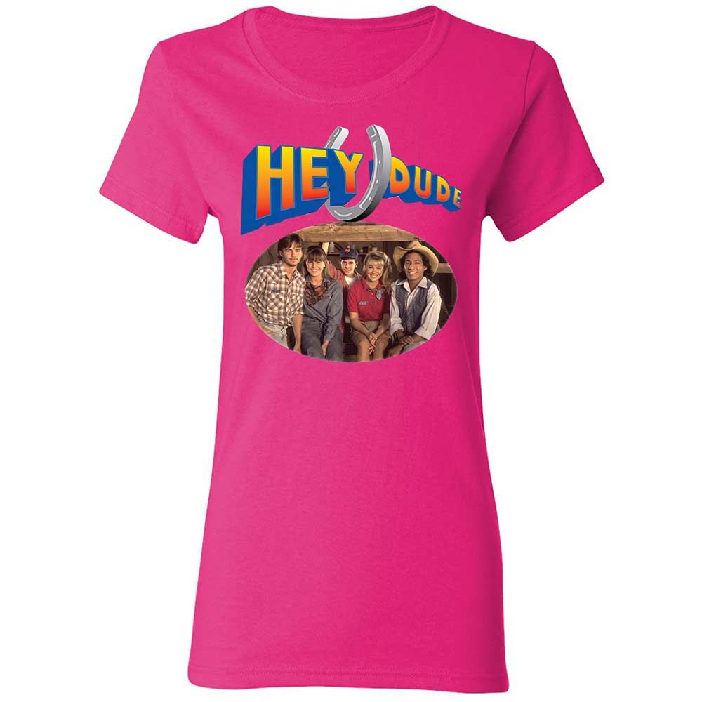 Women's T-Shirt - 6BNGQESF - Heliconia - 5