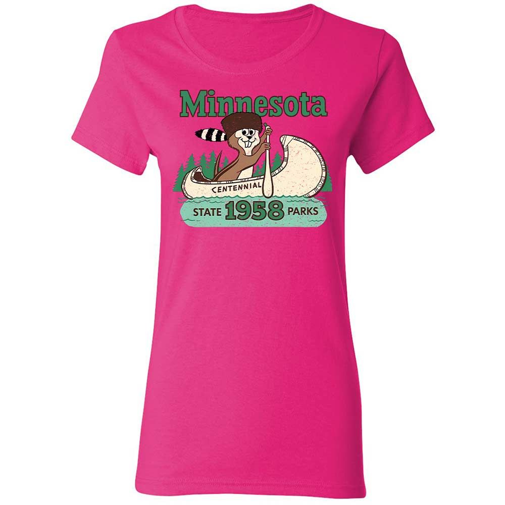 Women's T-Shirt - 4EW6CFYT - Heliconia - 5