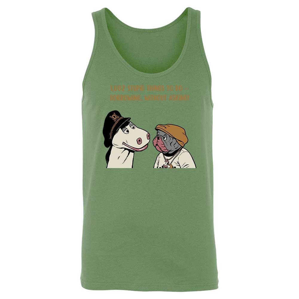 Unisex Jersey Tank - W7JAQRSH - Leaf - 5