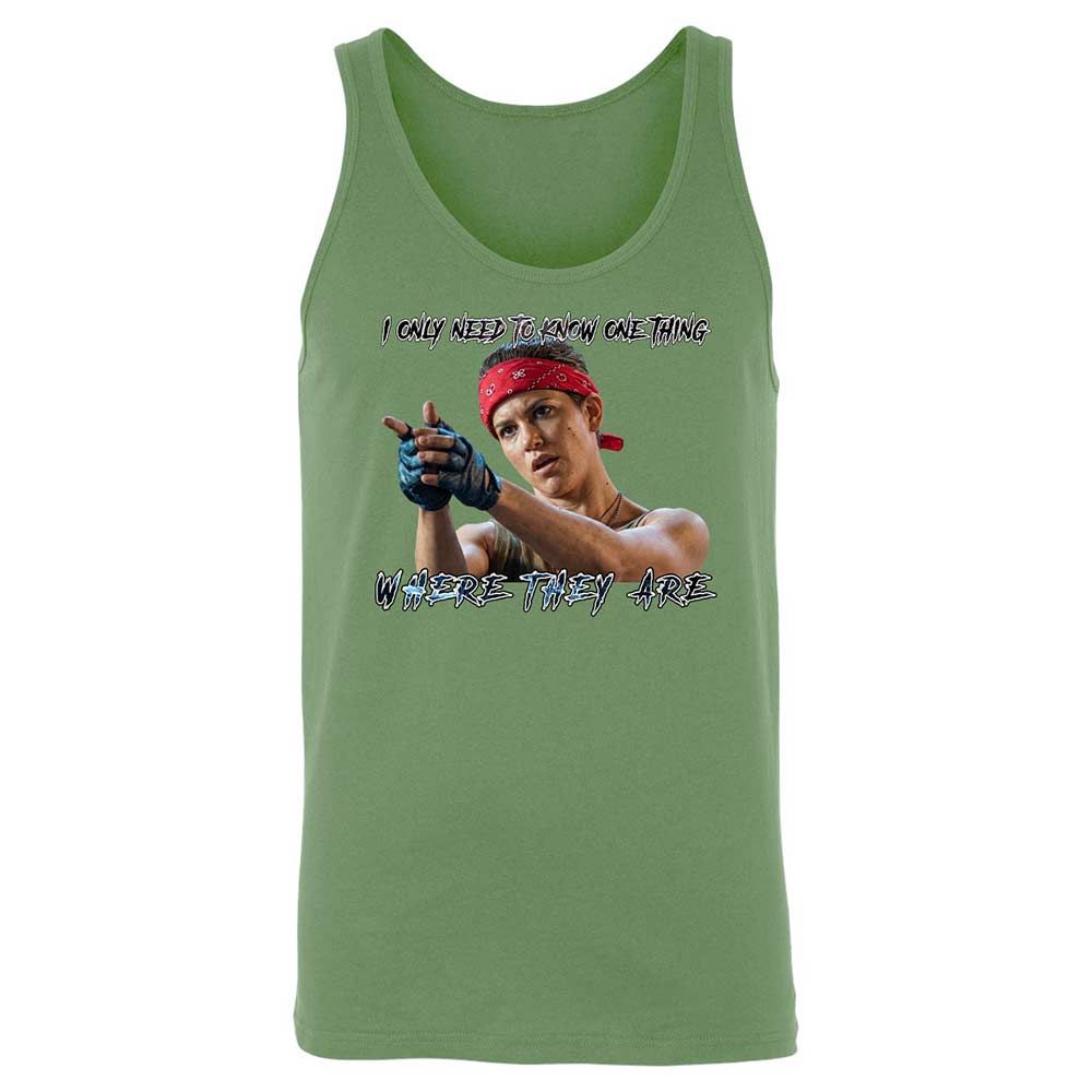 Unisex Jersey Tank - 3RERX23B - Leaf - 5