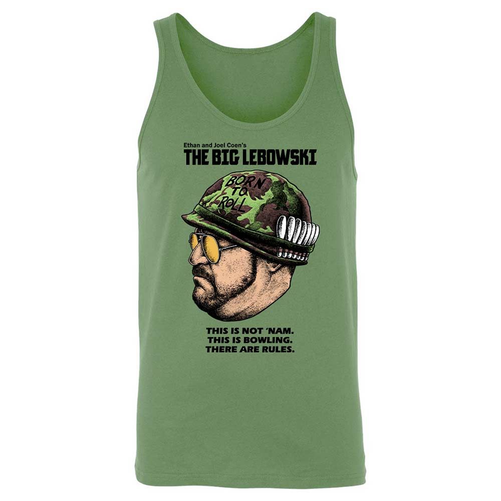 Unisex Jersey Tank - White - Leaf - 5