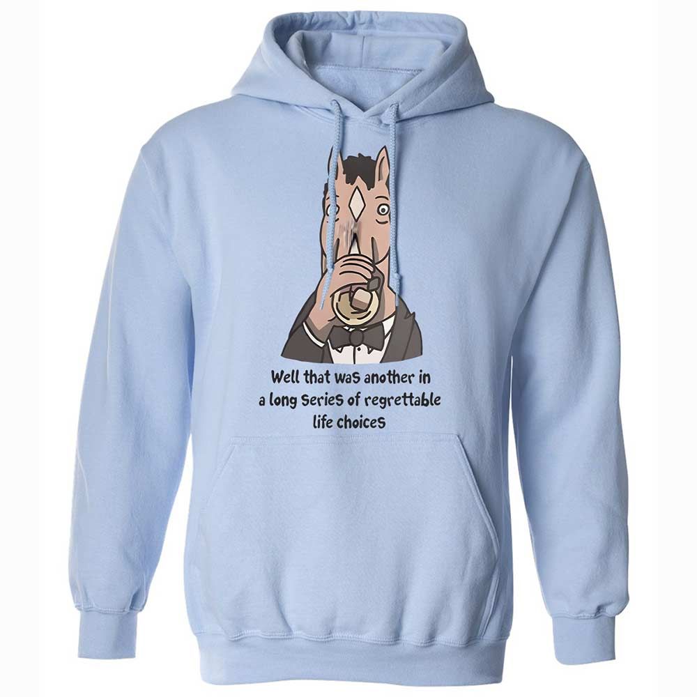 Classic Unisex Hoodie - PYG55QSM - Light Blue - 5