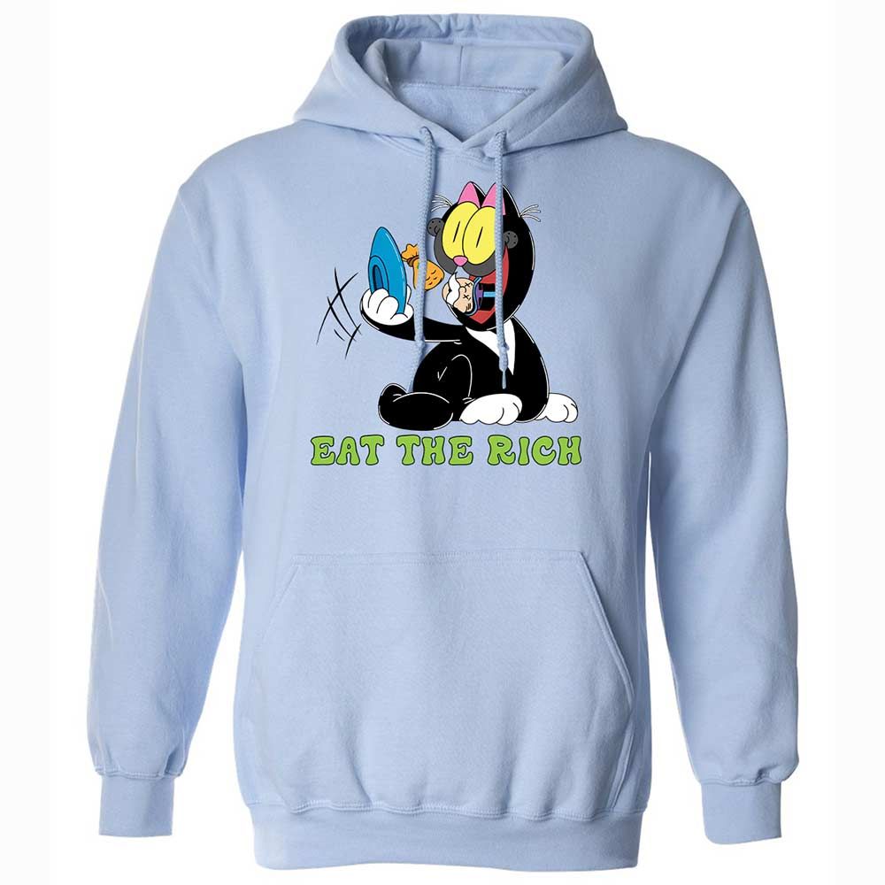 Classic Unisex Hoodie - 923TWFAC - Light Blue - 5