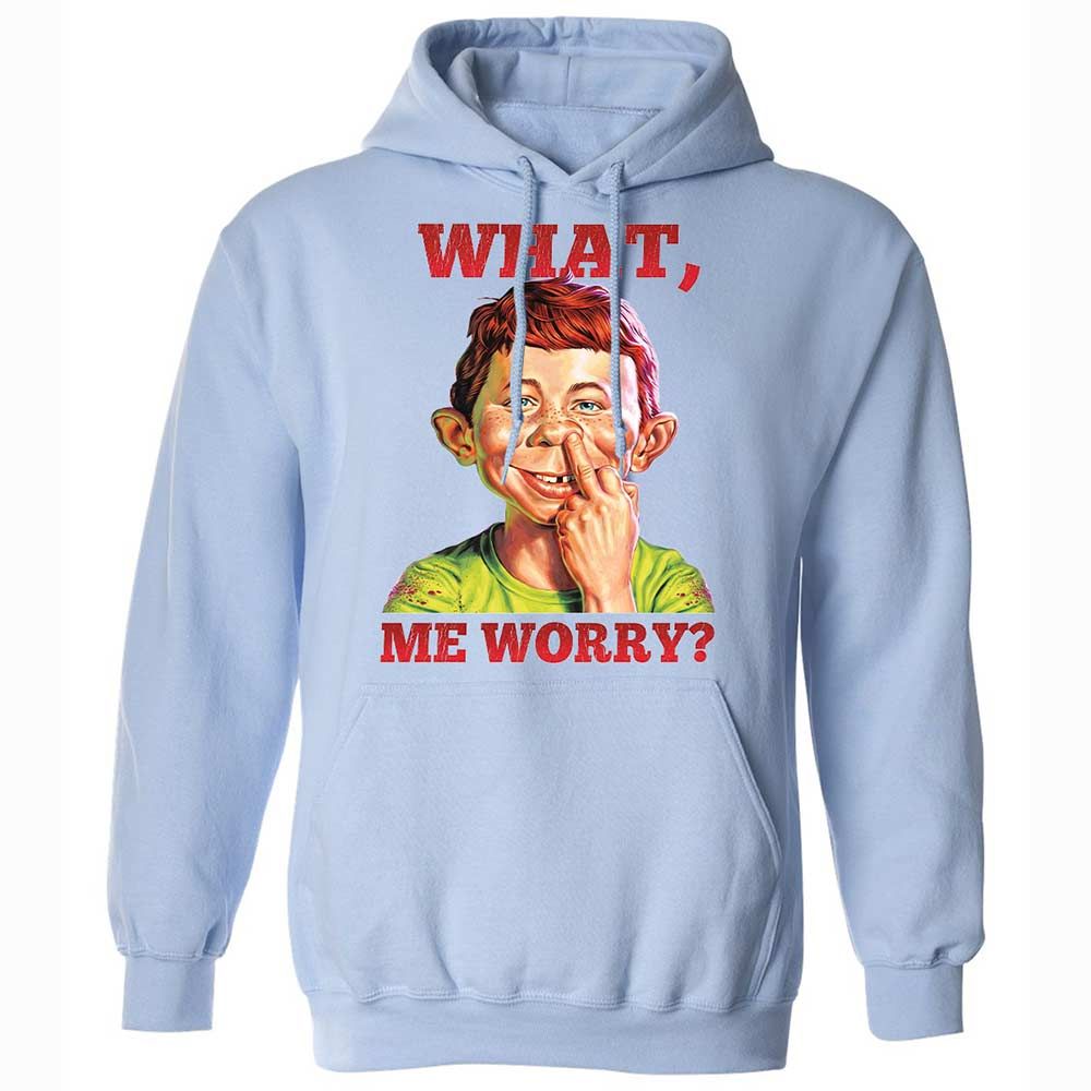 What, me worry - Light Blue - 5