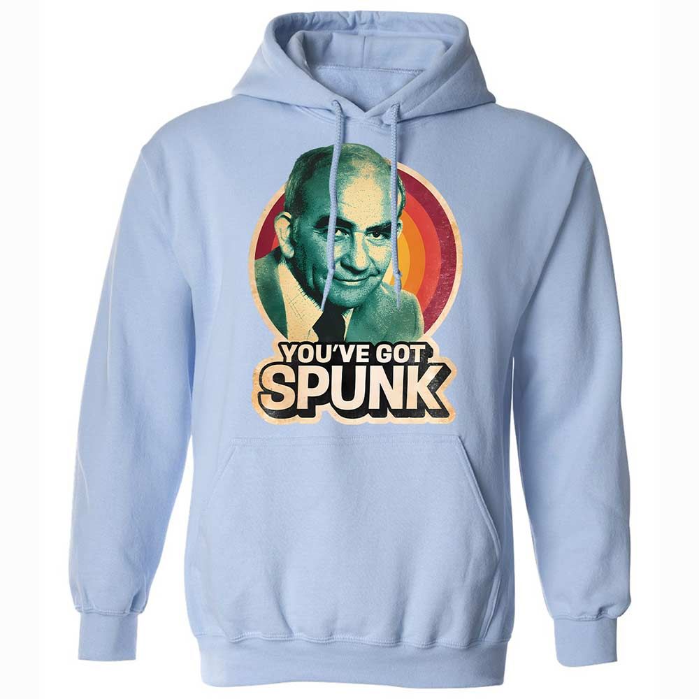 Classic Unisex Hoodie - 1QAFFEUN - Light Blue - 5