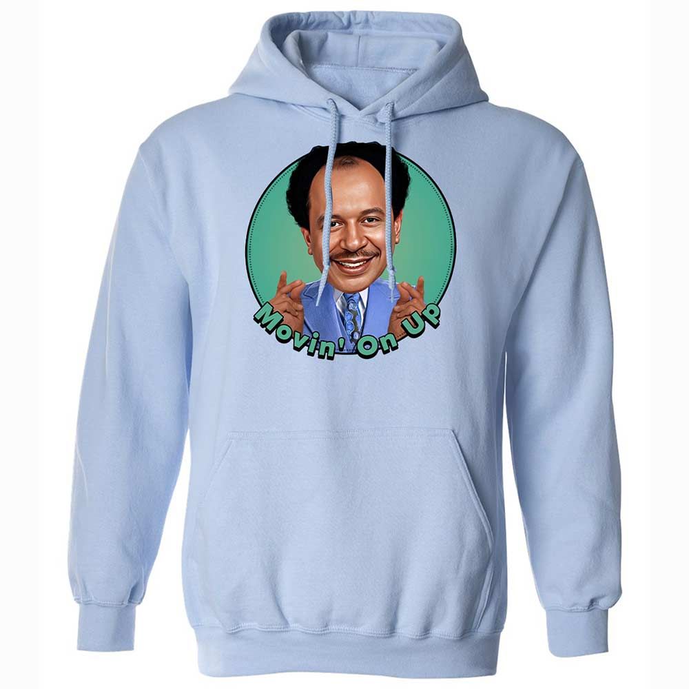 Classic Unisex Hoodie - BCFJW8FF - Light Blue - 5