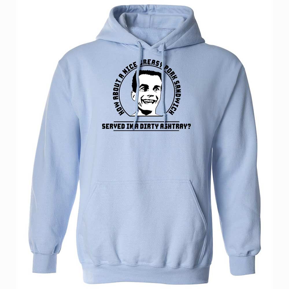 Classic Unisex Hoodie - CQH9XCUT - Light Blue - 5