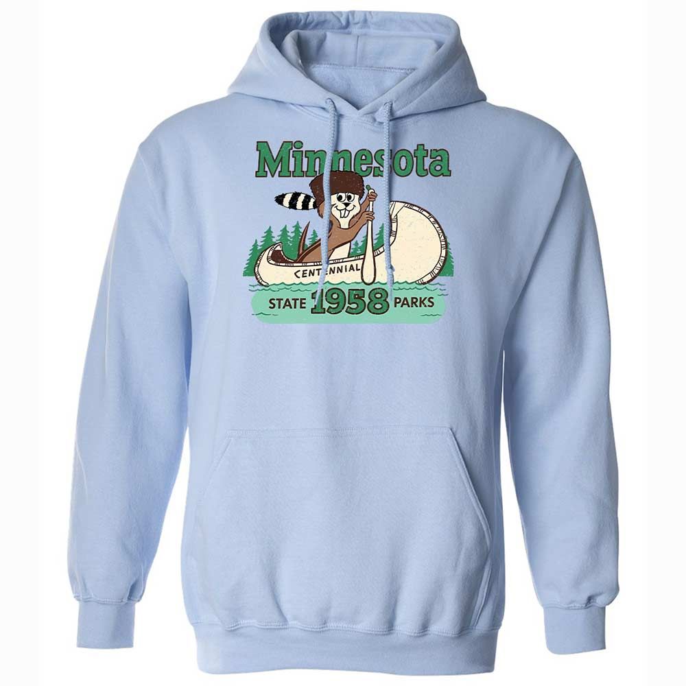 Classic Unisex Hoodie - XNG6E6KT - Light Blue - 5