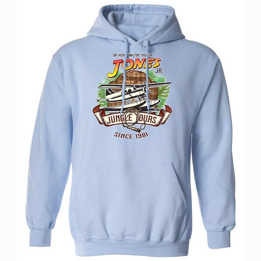 Classic Unisex Hoodie - 6CQ63EBP - Light Blue - 5