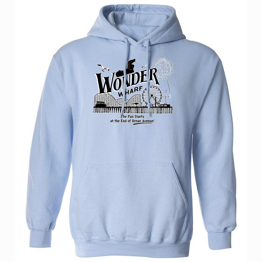 Classic Unisex Hoodie - B5LQKE8K - Light Blue - 5