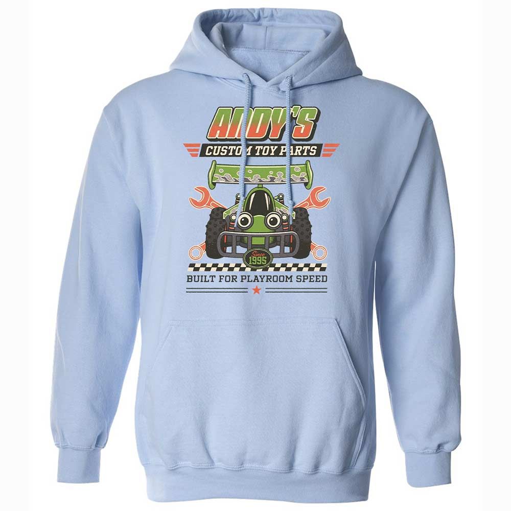 Classic Unisex Hoodie - T5V36NJ6 - Light Blue - 5