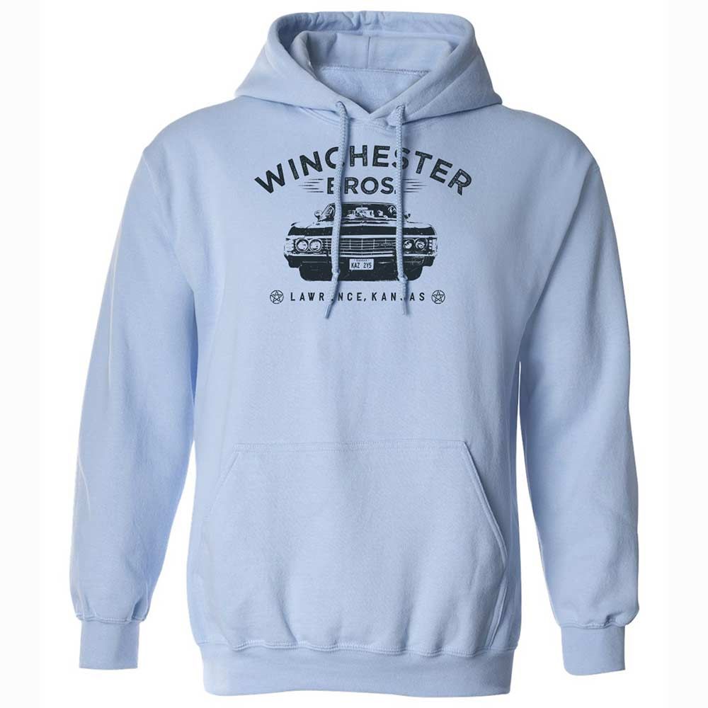 Classic Unisex Hoodie - TVFLUPZV - Light Blue - 5