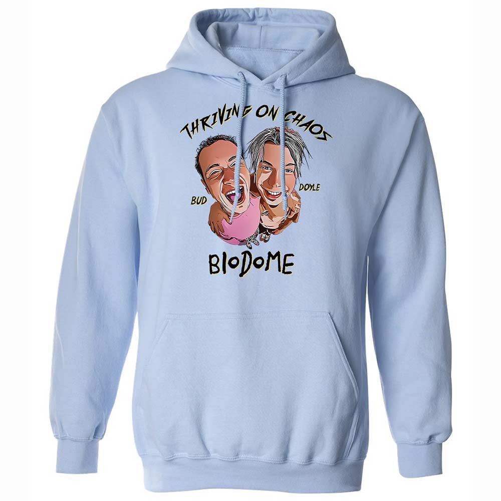 Classic Unisex Hoodie - BBQNHCFH - Light Blue - 5