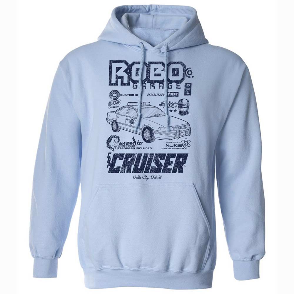Classic Unisex Hoodie - 6W3JR4RV - Light Blue - 5