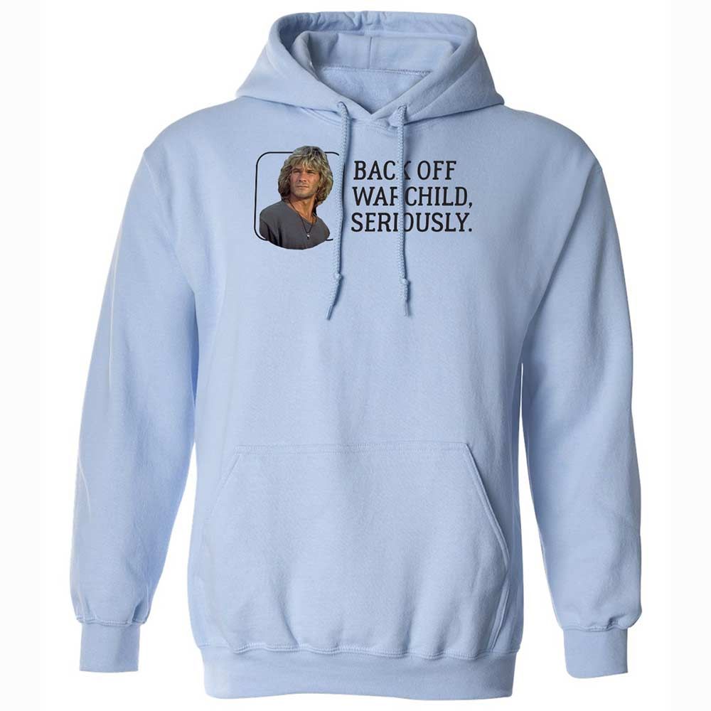 Classic Unisex Hoodie - 6VJ7JR38 - Light Blue - 5