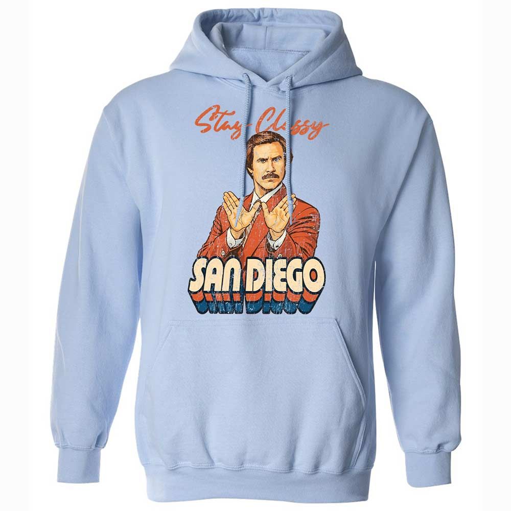 Classic Unisex Hoodie - V8HKDPXP - Light Blue - 5