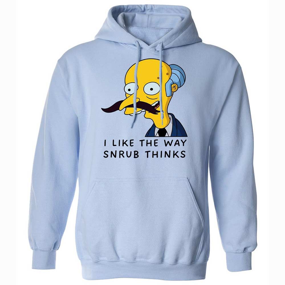 I Like the Way Snrub Thinks - Light Blue - 5