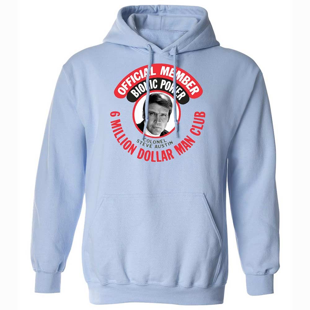 Classic Unisex Hoodie - F6Y53H7F - Light Blue - 5