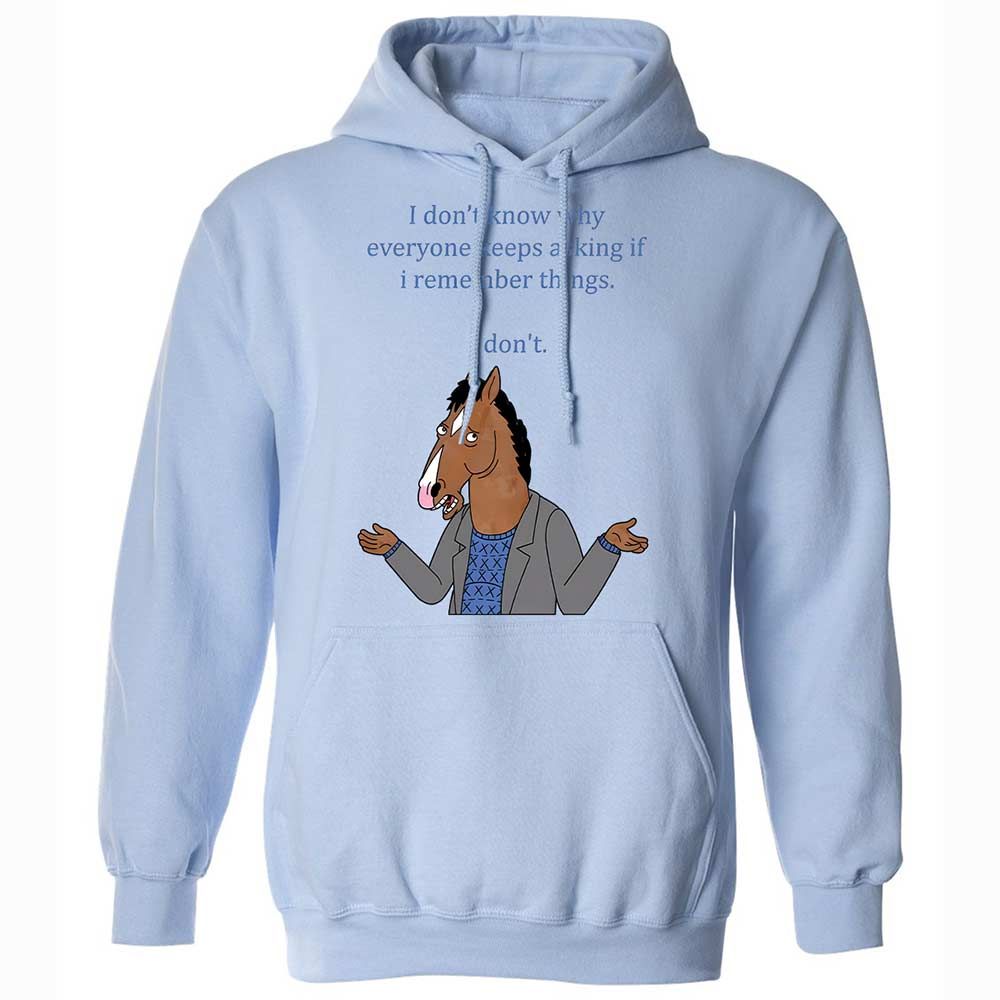 Classic Unisex Hoodie - TS6AJBJA - Light Blue - 5