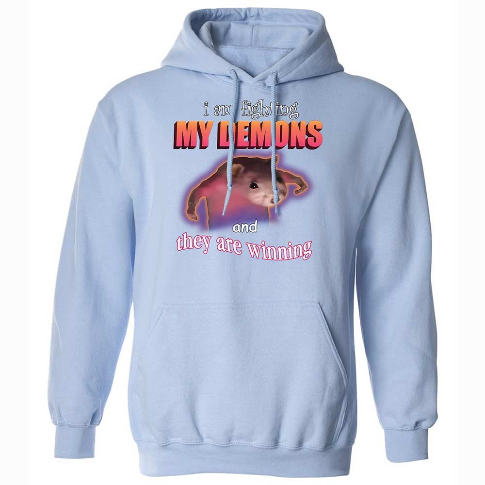 I'm fighting my demons - Light Blue - 5