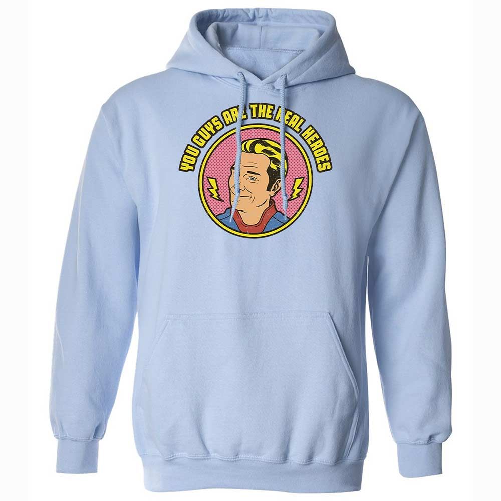 Classic Unisex Hoodie - TAE87VUT - Light Blue - 5