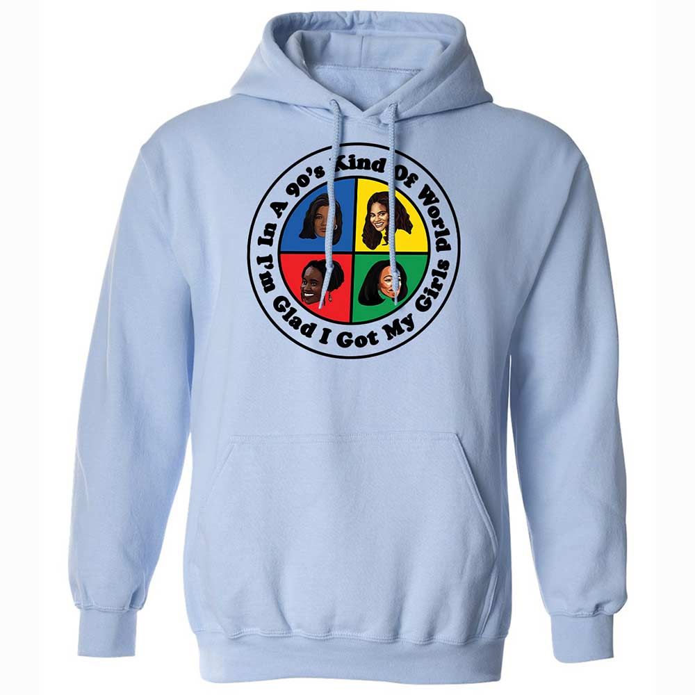 Classic Unisex Hoodie - UGMDDDEY - Light Blue - 5