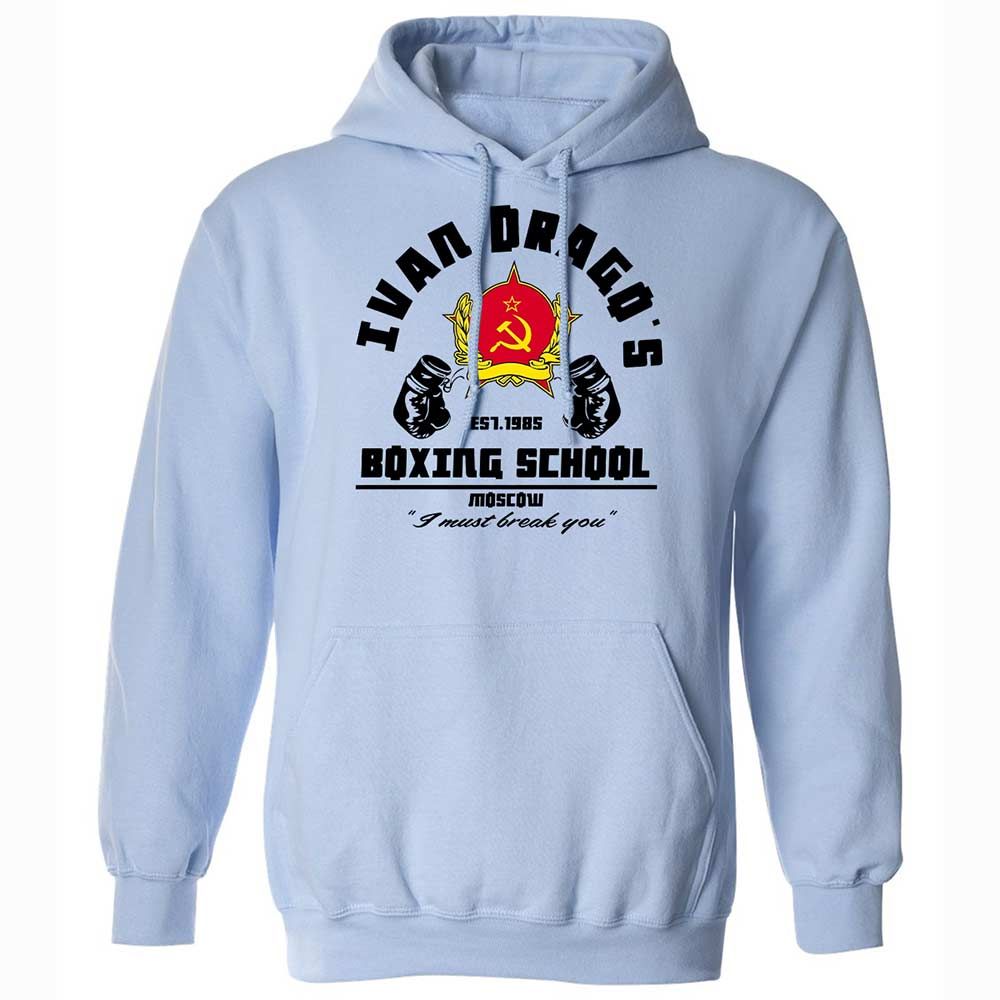 Classic Unisex Hoodie - QQ8T55MC - Light Blue - 5