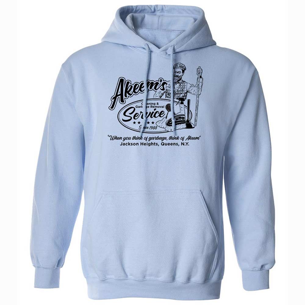 Classic Unisex Hoodie - YQXLKKXM - Light Blue - 5