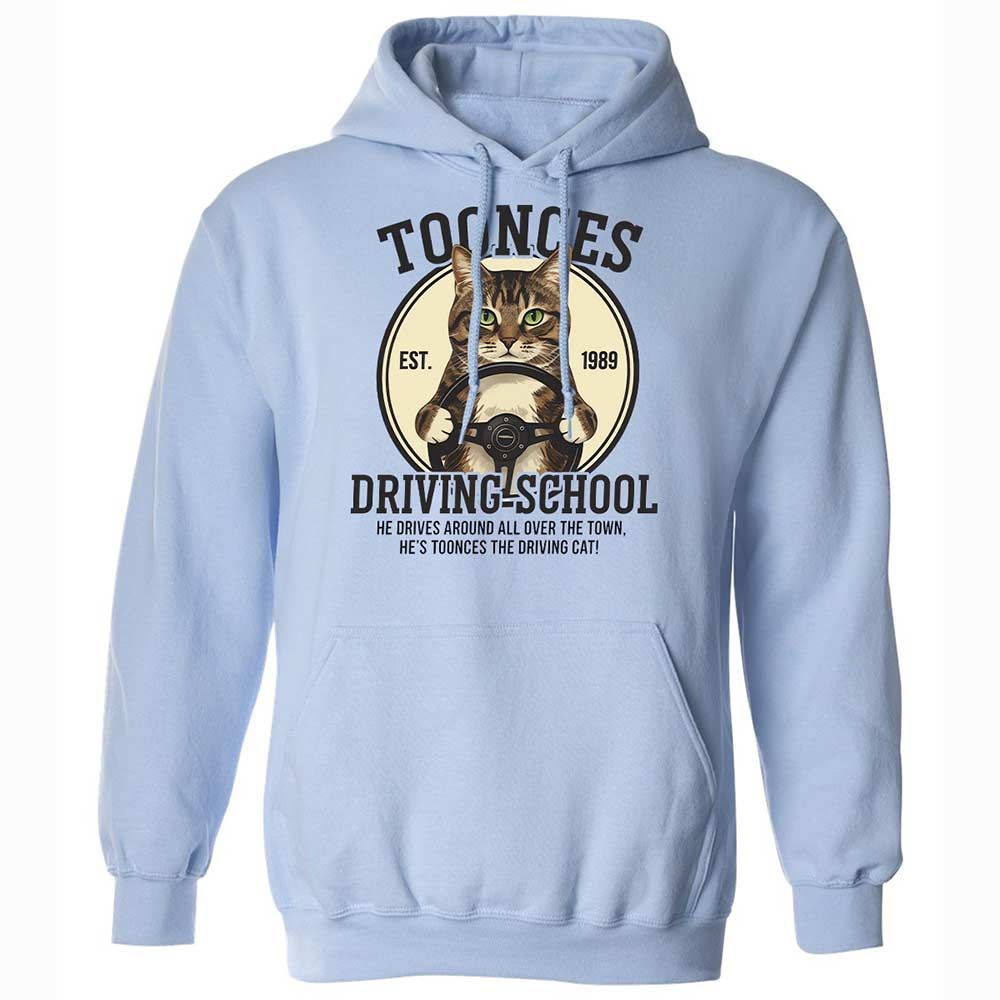Classic Unisex Hoodie - QSTHWAWG - Light Blue - 5