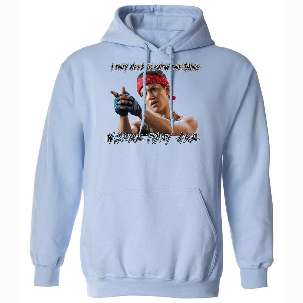 Classic Unisex Hoodie - W41UURFE - Light Blue - 5