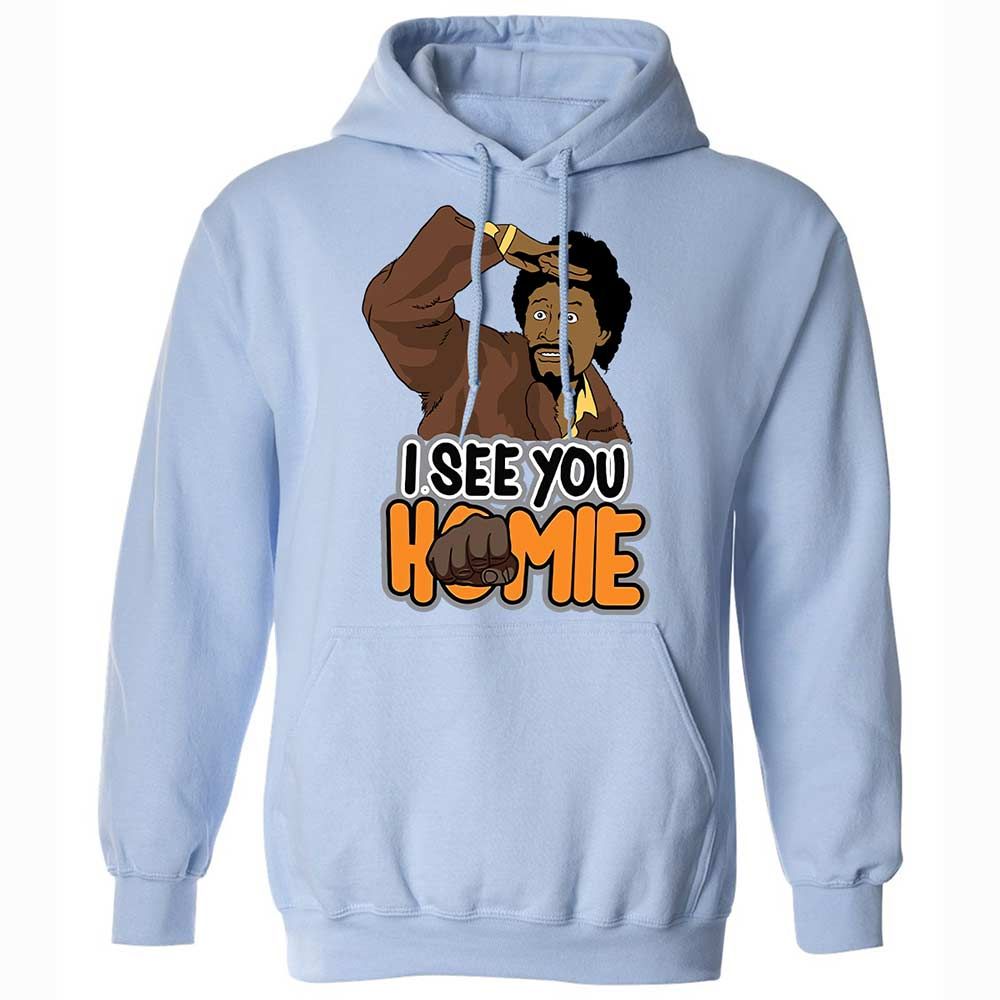Classic Unisex Hoodie - UUB251PW - Light Blue - 5