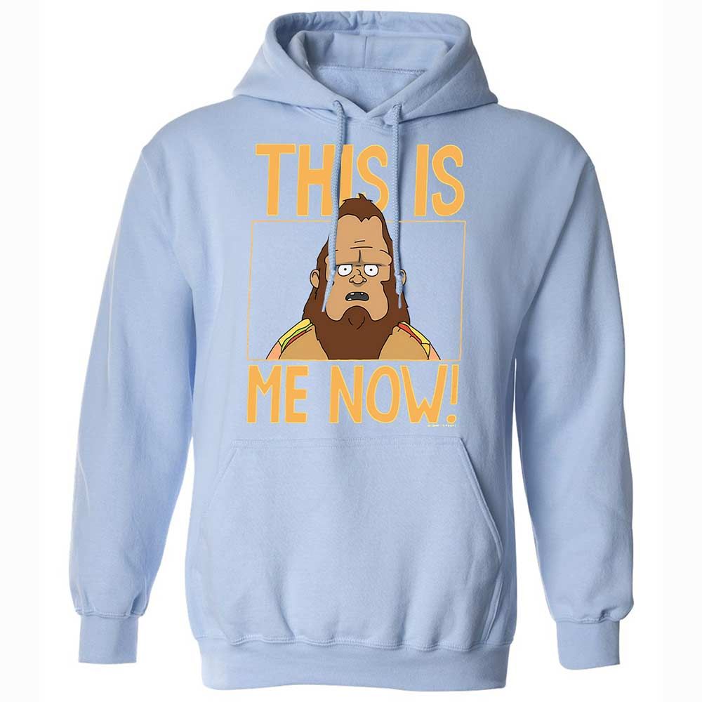 Classic Unisex Hoodie - D14SQVLN - Light Blue - 5