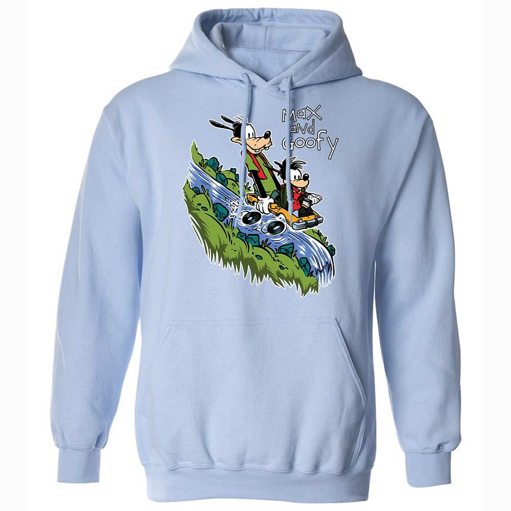 Classic Unisex Hoodie - T9E2LE9W - Light Blue - 5