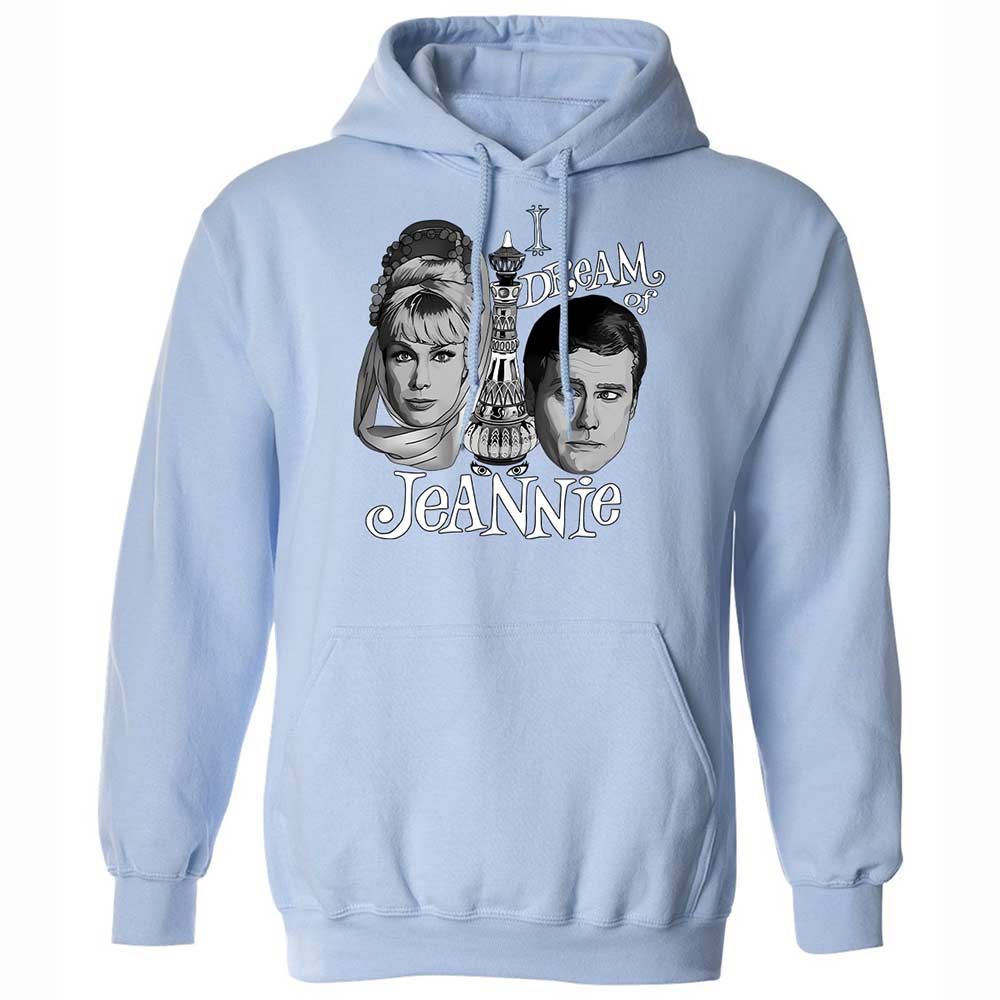Classic Unisex Hoodie - Q186M5XX - Light Blue - 5