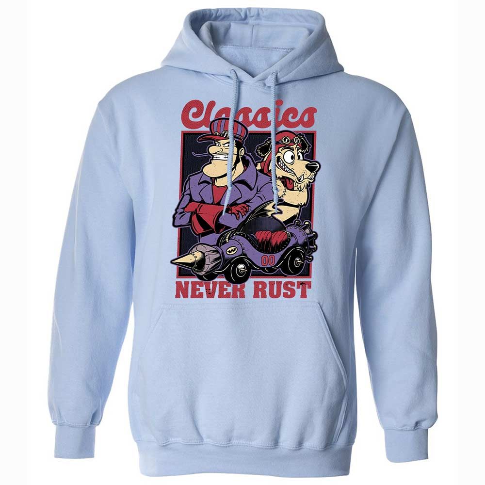 Classic Unisex Hoodie - QFKEYCTN - Light Blue - 5
