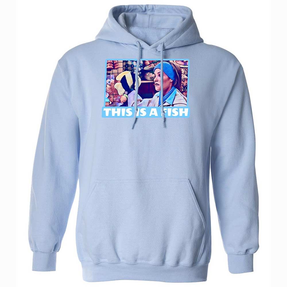 Classic Unisex Hoodie - AUKD51BF - Light Blue - 5