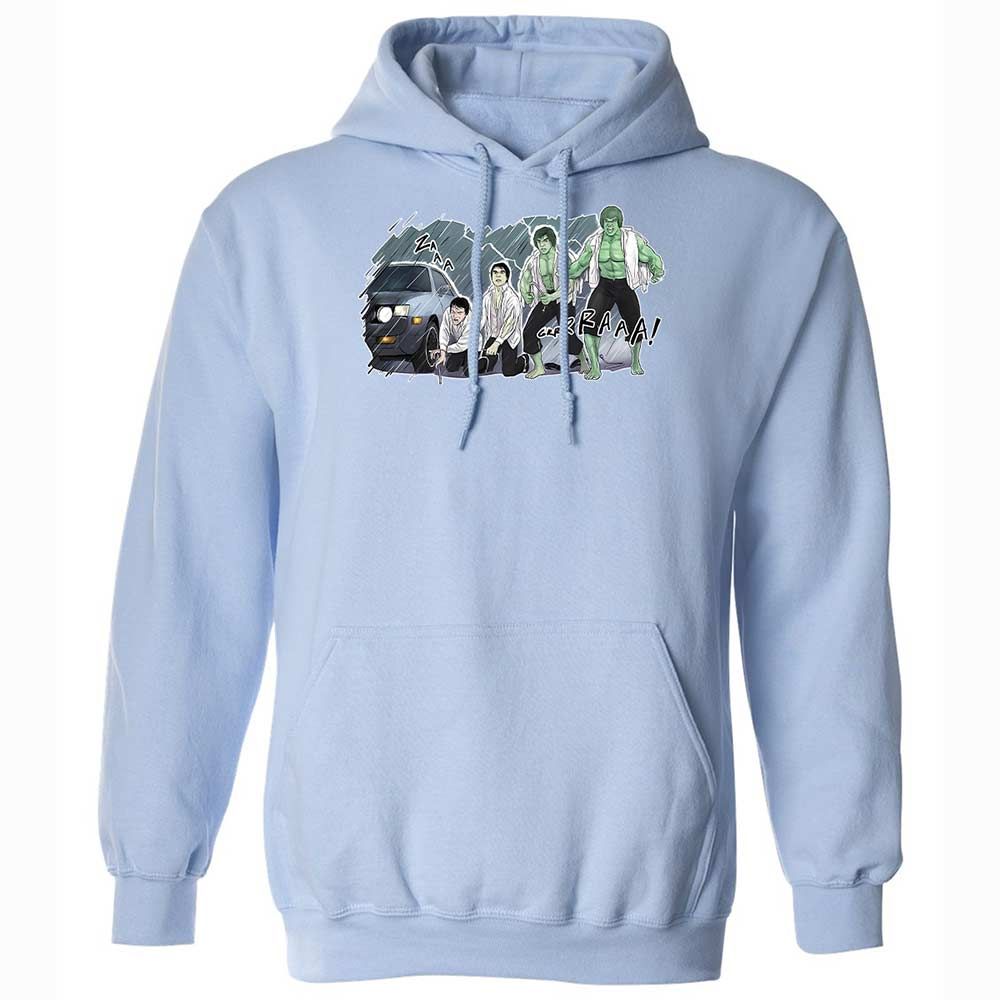 Classic Unisex Hoodie - LEZESJ2U - Light Blue - 5