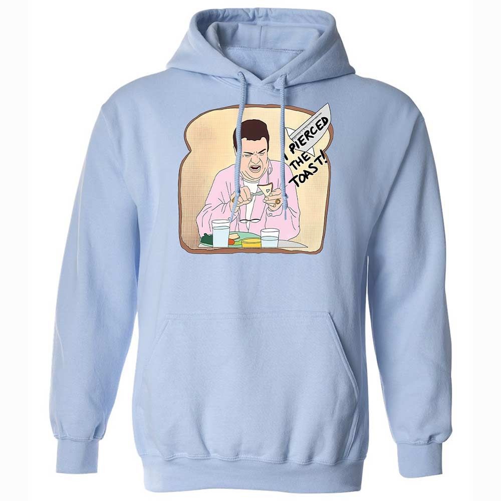 Classic Unisex Hoodie - SRA1HH7D - Light Blue - 5