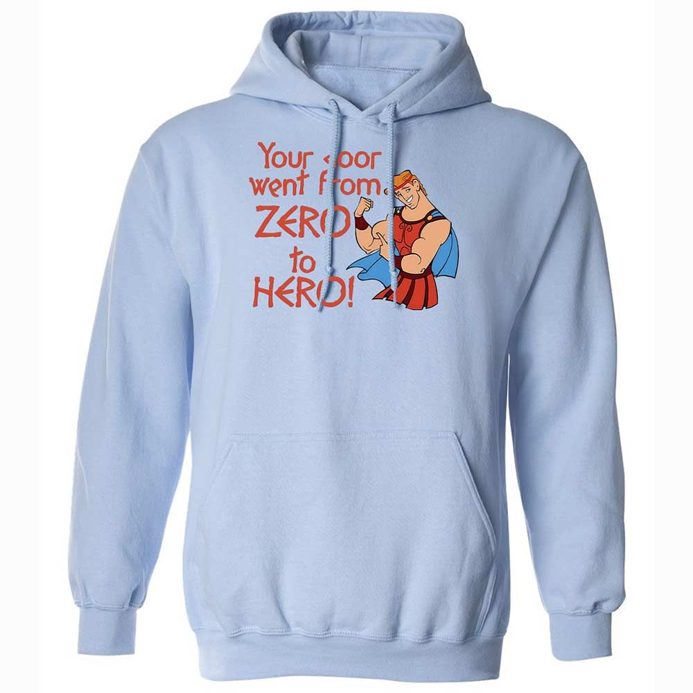 Classic Unisex Hoodie - R4ESMKHV - Light Blue - 5