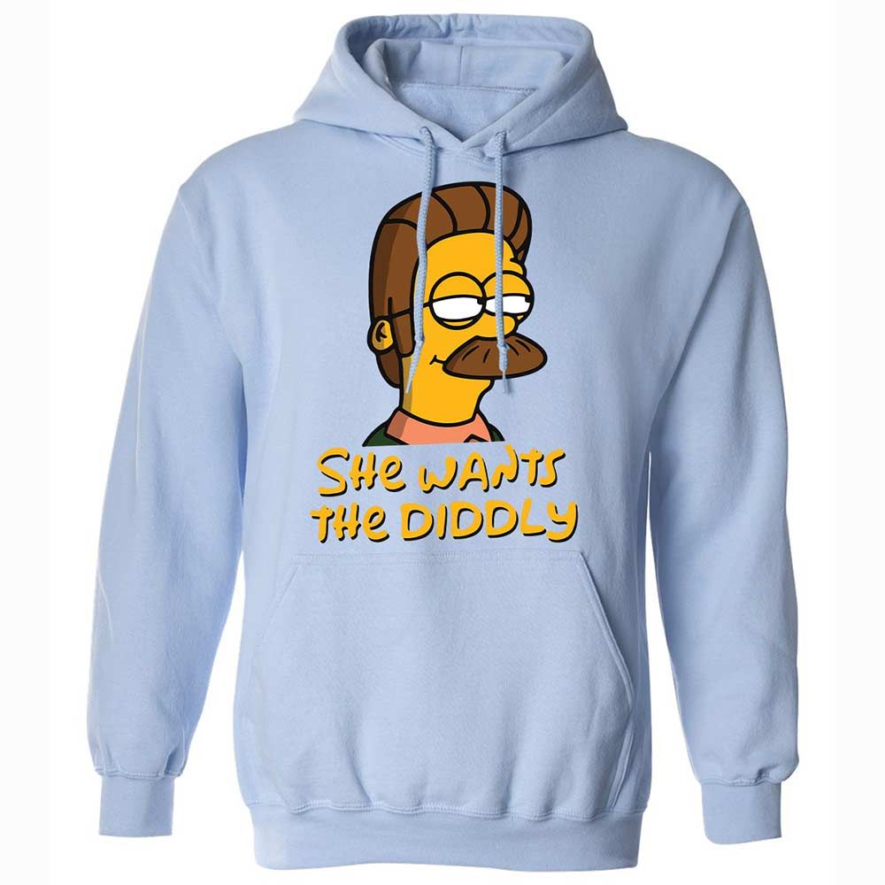 She Wants The Diddly - Light Blue - 5